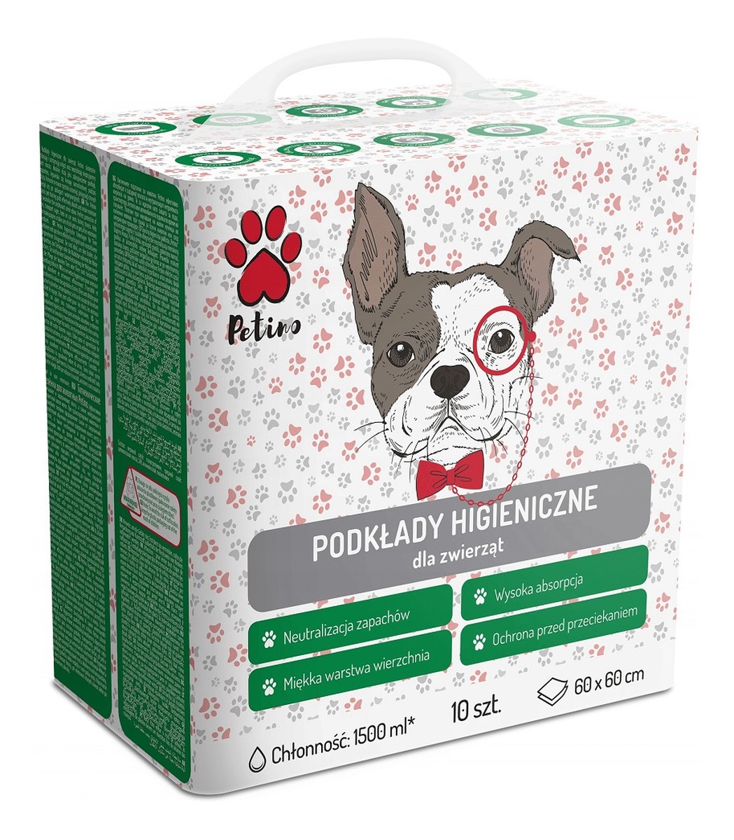 Podkłady jednorazowe dla zwierząt 60x60 10szt