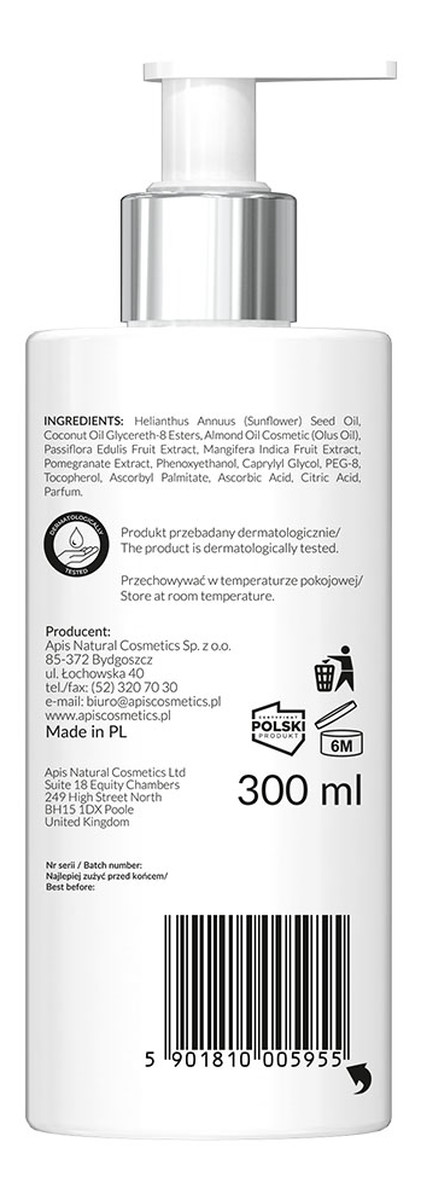 Egzotyczny olejek witalizujący do ciała