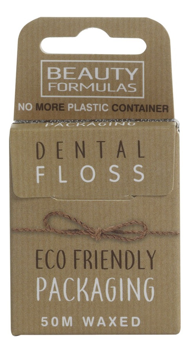 Eco friendly dental floss ekologiczna woskowana nić dentystyczna 50m