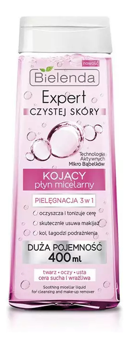 Kojący Płyn Micelarny 3w1