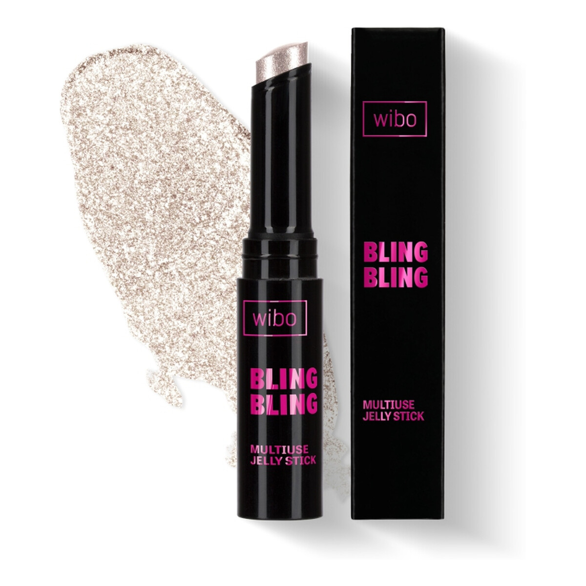 Wibo Bling Bling Rozświetlacz do twarzy w sztyfcie