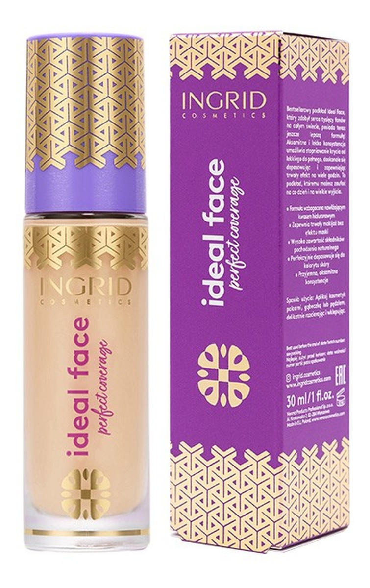 Podkład do twarzy Perfect Coverage Light Ivory (010 )