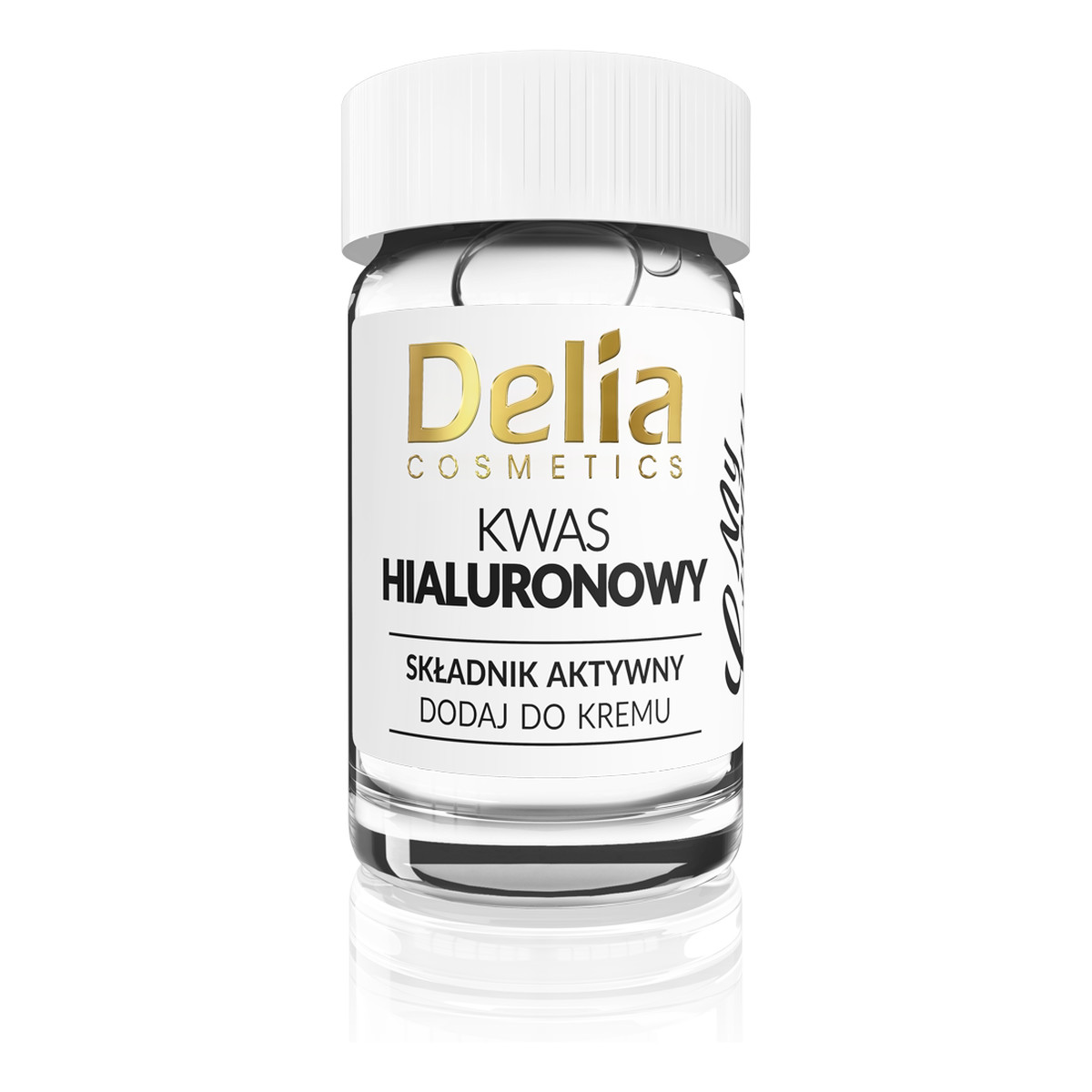 Delia My Cream SWkładnik aktywny Kwas hialuronowy 5ml