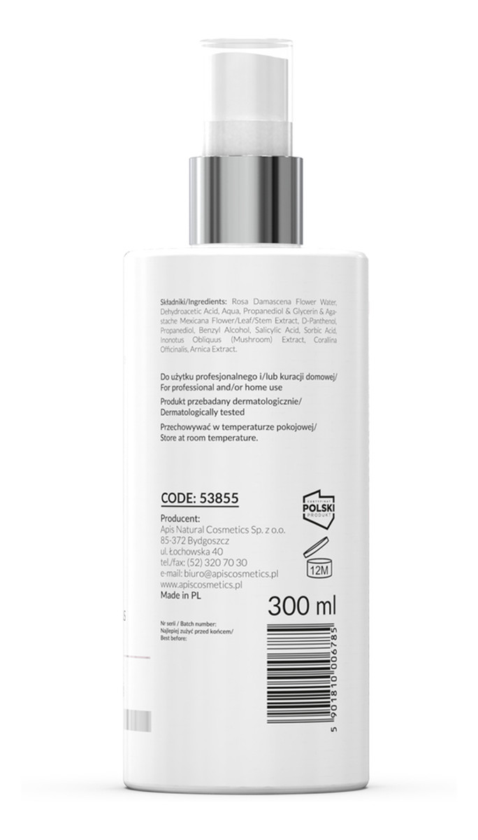 Rosacea-stop łagodzący hydrolat z róży damasceńskiej