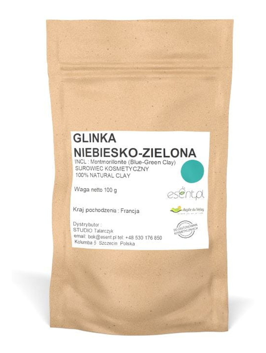 Francuska Glinka Niebiesko-Zielona Certyfikowana