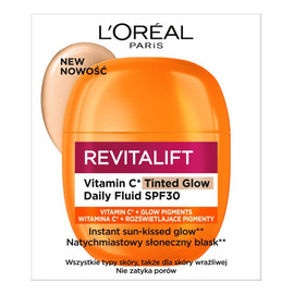 Vitamin C Tinted Glow lekki koloryzujący fluid SPF30