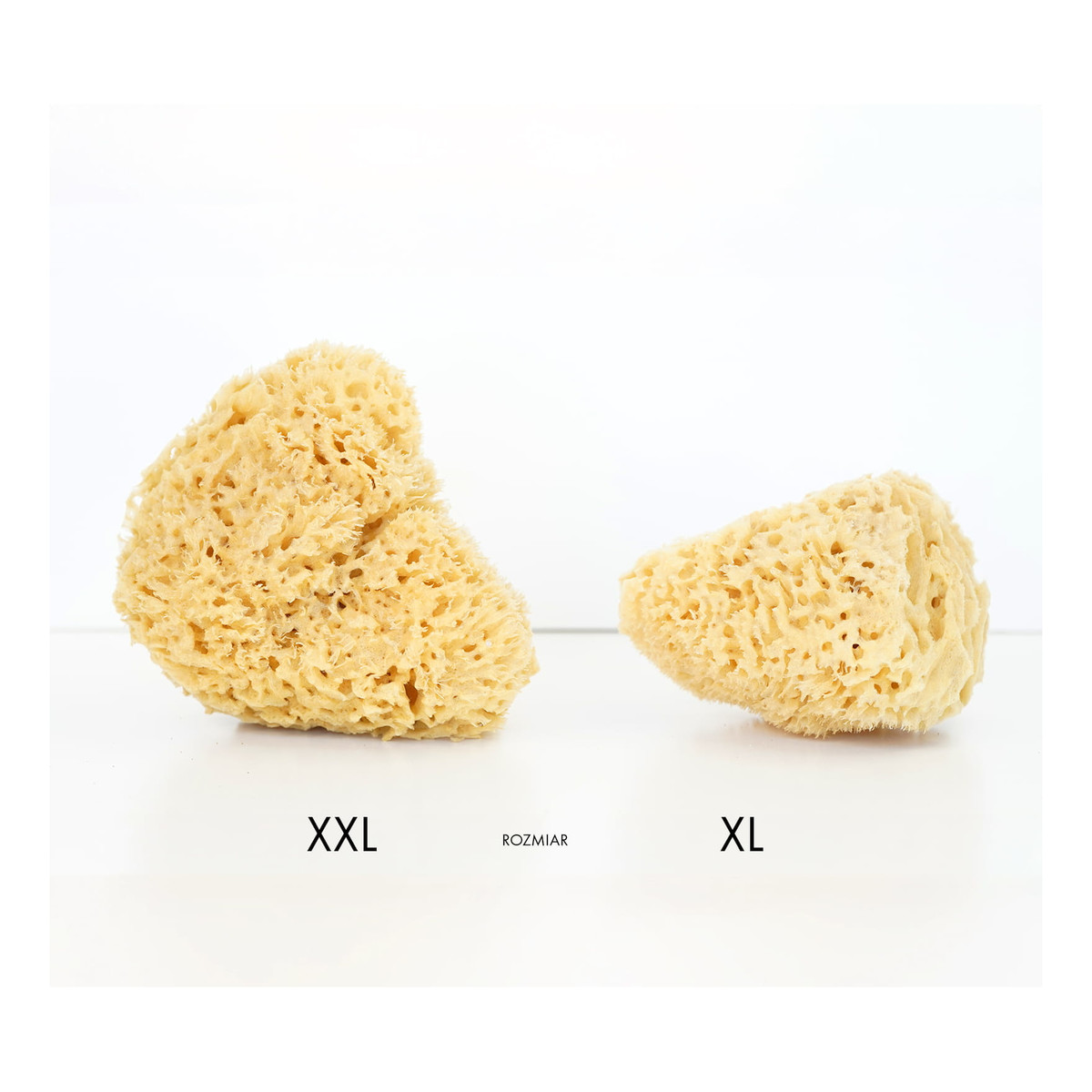 Lullalove Naturalna gąbka morska do twarzy i ciała - size XL 11-13.5cm