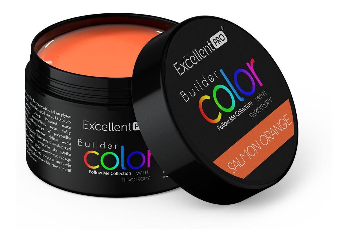 Żel budujący salmon orange