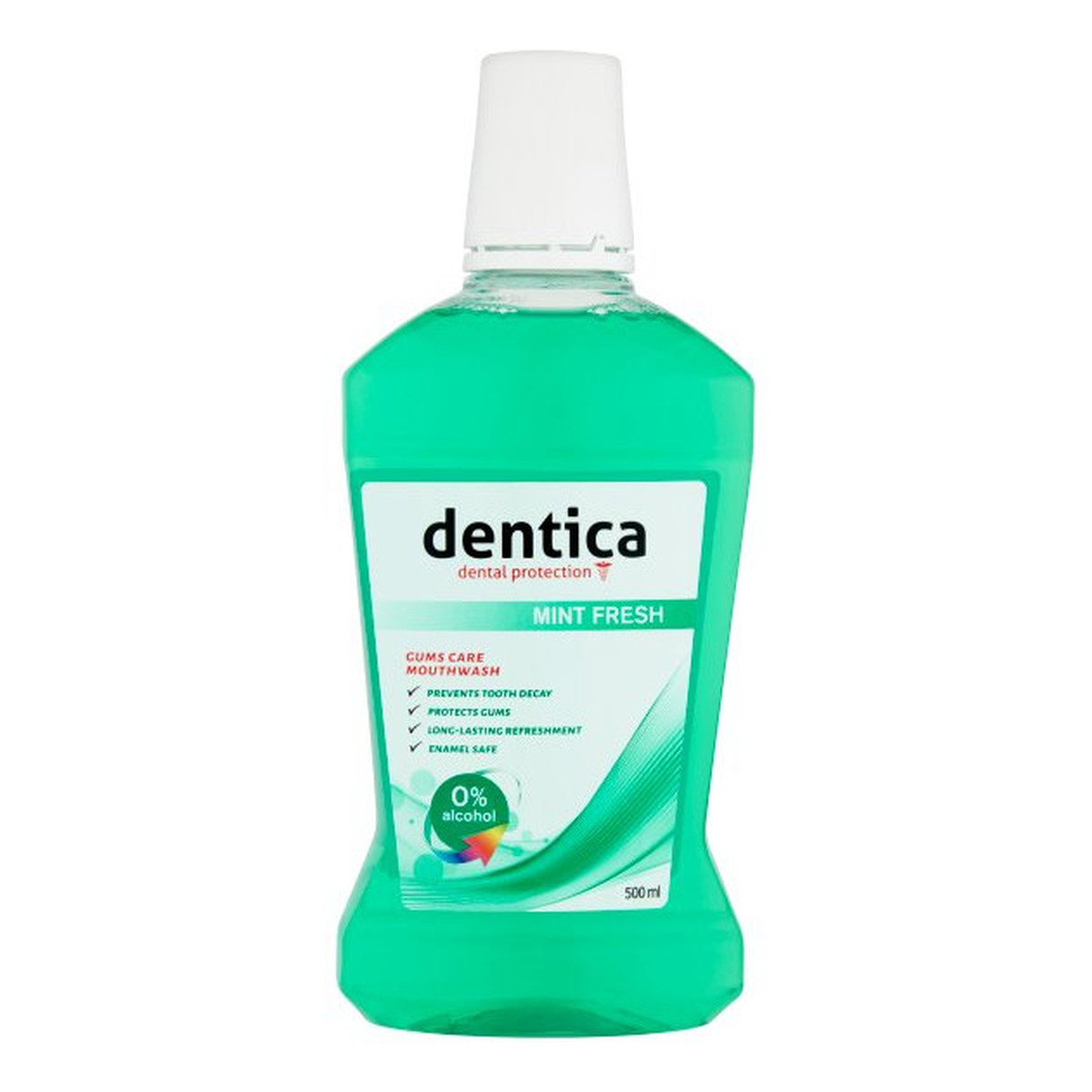 Dentica Mint Fresh Płyn do higieny jamy ustnej 500ml