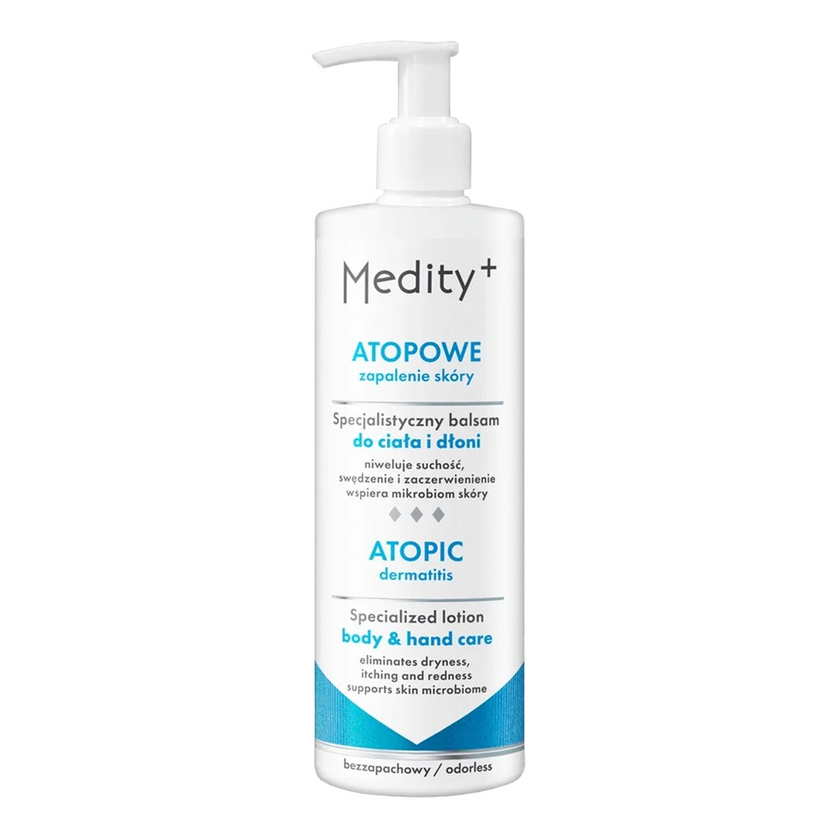 Medity+ Atopowe Zapalenie Skóry specjalistyczny Balsam do ciała i dłoni 200ml