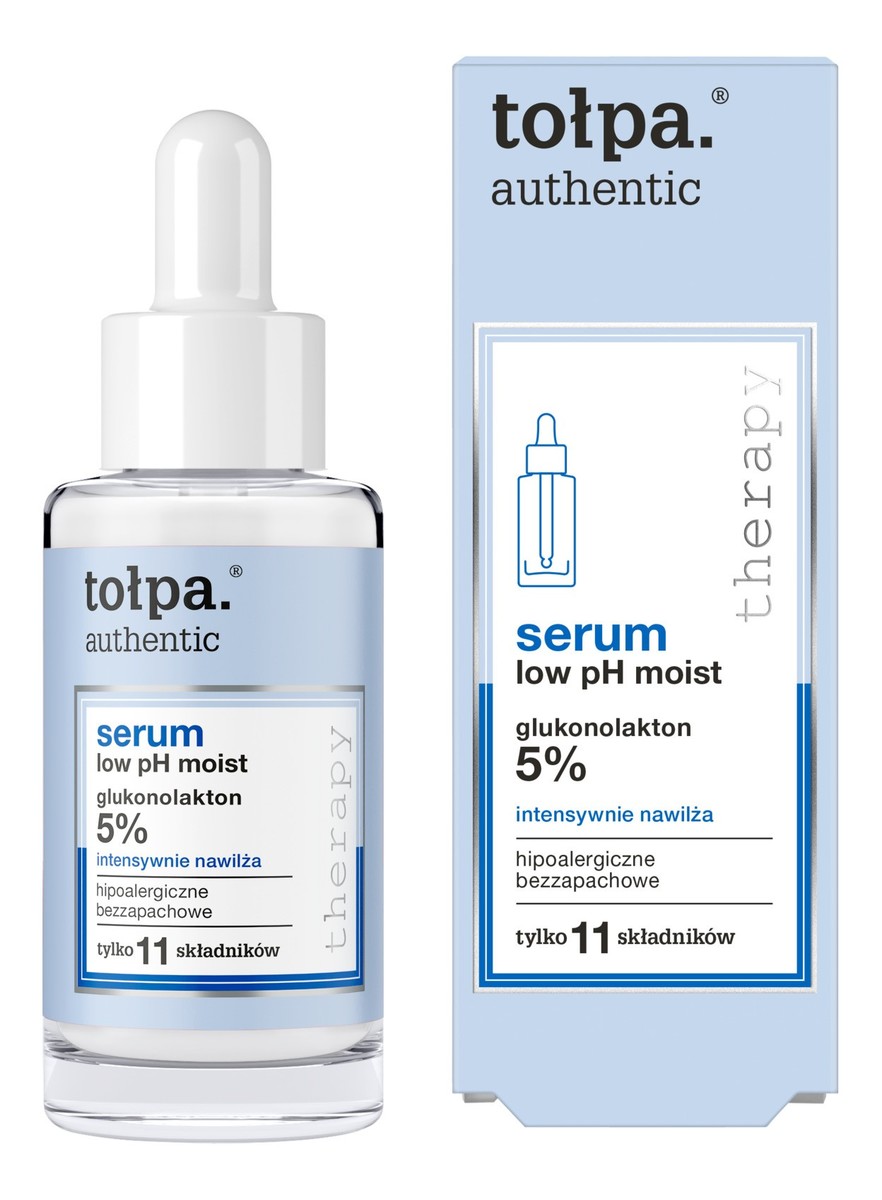 Authentic serum do twarzy low ph moist-intensywnie nawilża (5% glukonolakton)