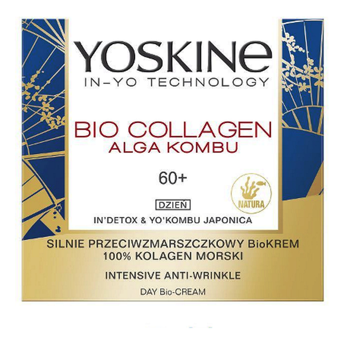 Yoskine BIO COLLAGEN 60+ BIO-KREM DO TWARZY NA DZIEŃ 50ml