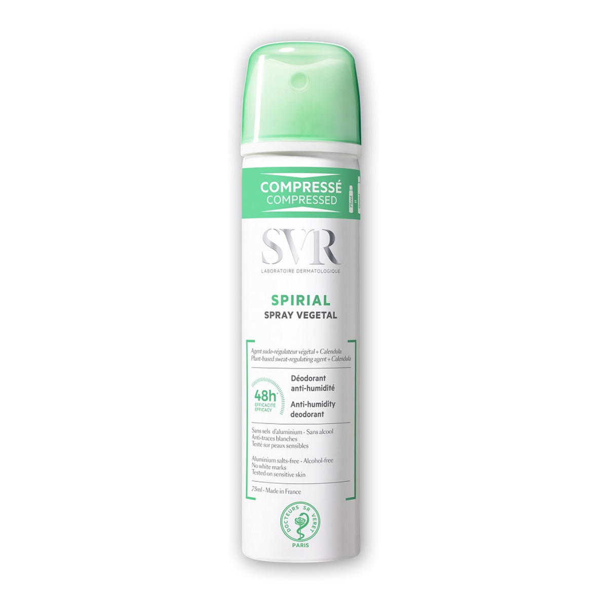 SVR Spirial Spray Vegetal Dezodorant regulujący potliwość 75ml