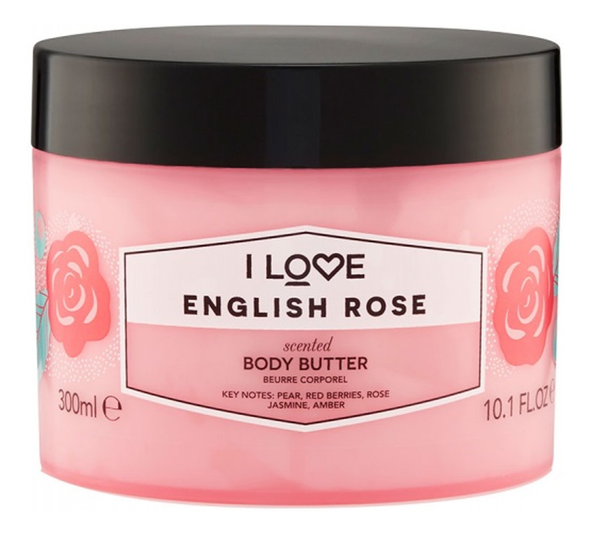 Scented body butter nawilżające masło do ciała english rose