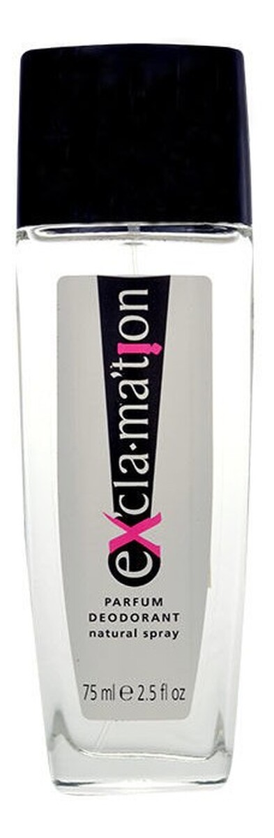 Excla.mation Dezodorant spray w szkle
