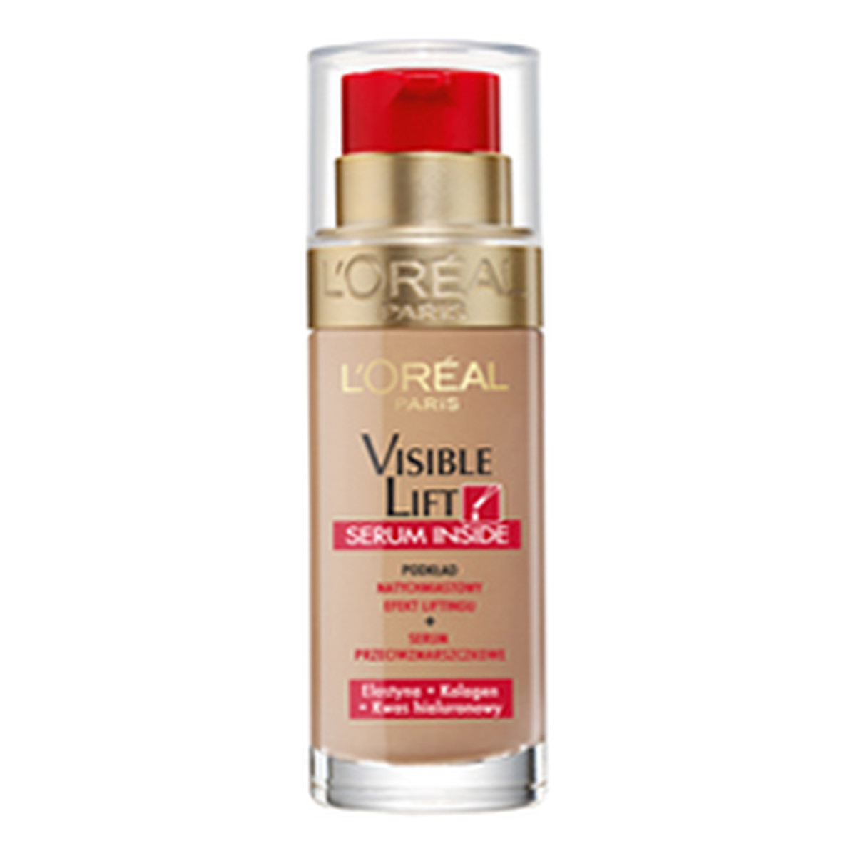 L'Oreal Paris Visible Lift Podkład Liftingujący i Przeciwzmarszczkowy Serum Inside 30ml