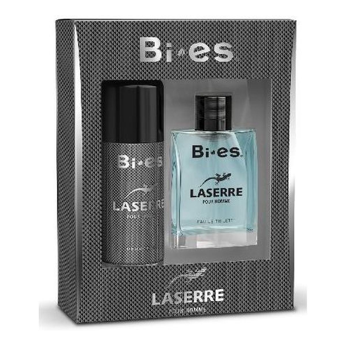 Bi-es Laserre Pour Homme Zestaw: Woda Toaletowa+Dezodorant Spray 250ml