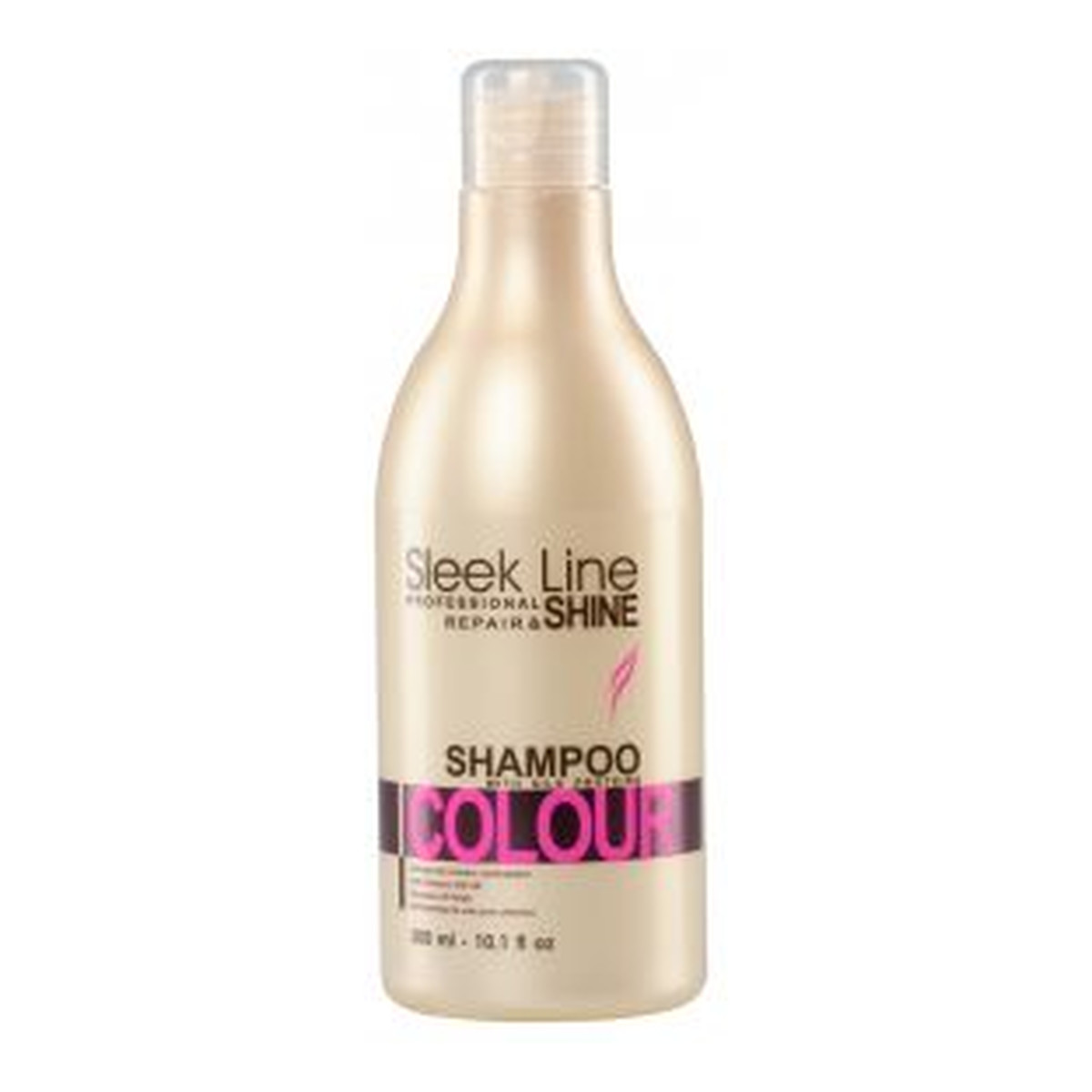 Stapiz Sleek Line Colour Shampoo Szampon z jedwabiem do włosów farbowanych 300ml