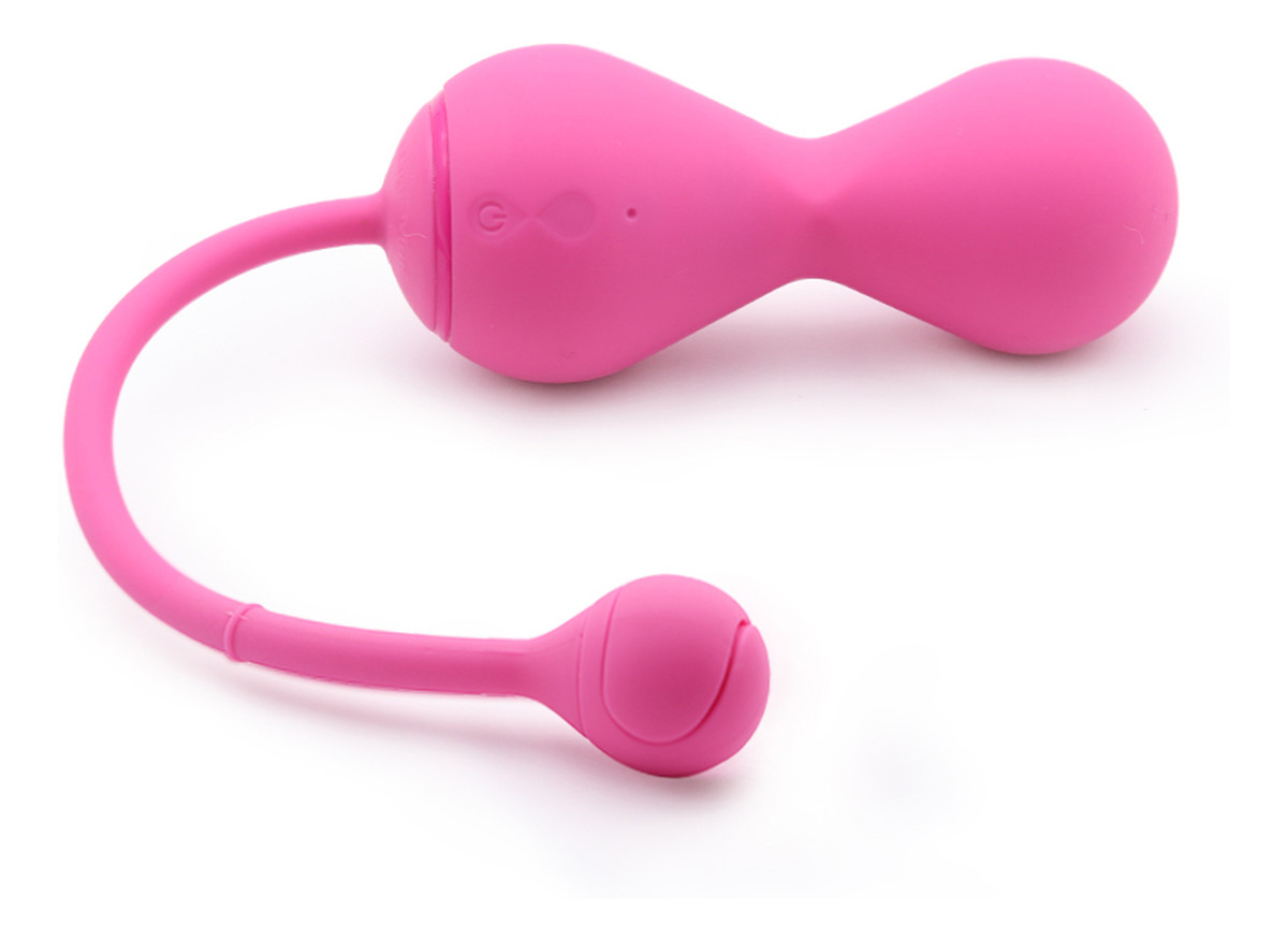 Smart kegel master balls wibrator do ćwiczeń mięśni kegla sterowany aplikacją pink
