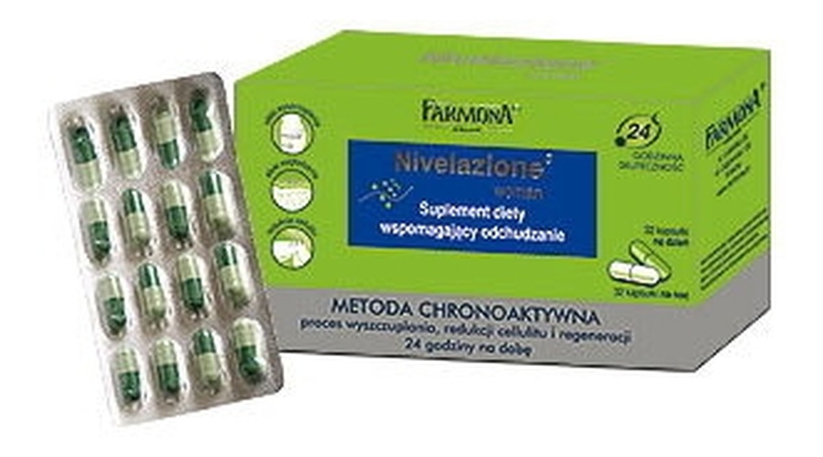 Suplement Diety Wspomagający Odchudzanie 2x32 Kapsułki