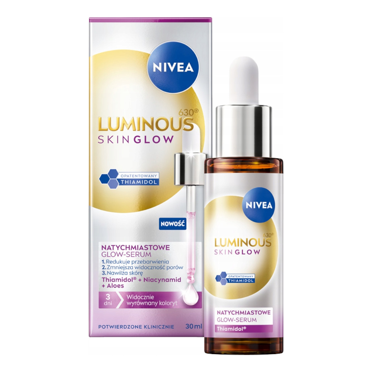 Nivea Luminous even glow serum 30ml