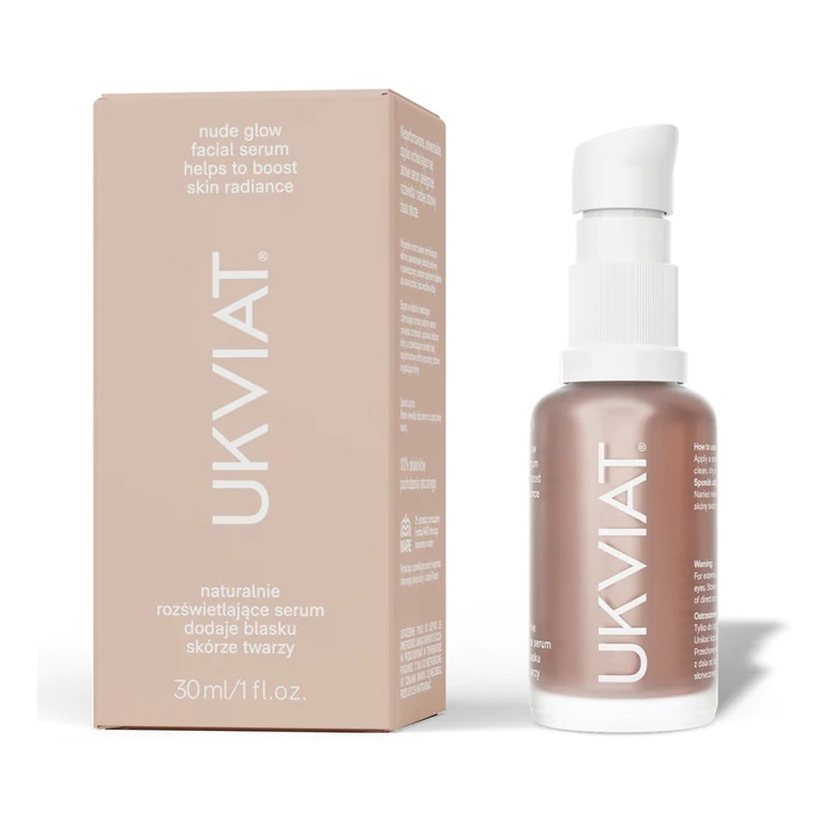 Ukviat Naturalnie rozświetlające serum do twarzy 30ml