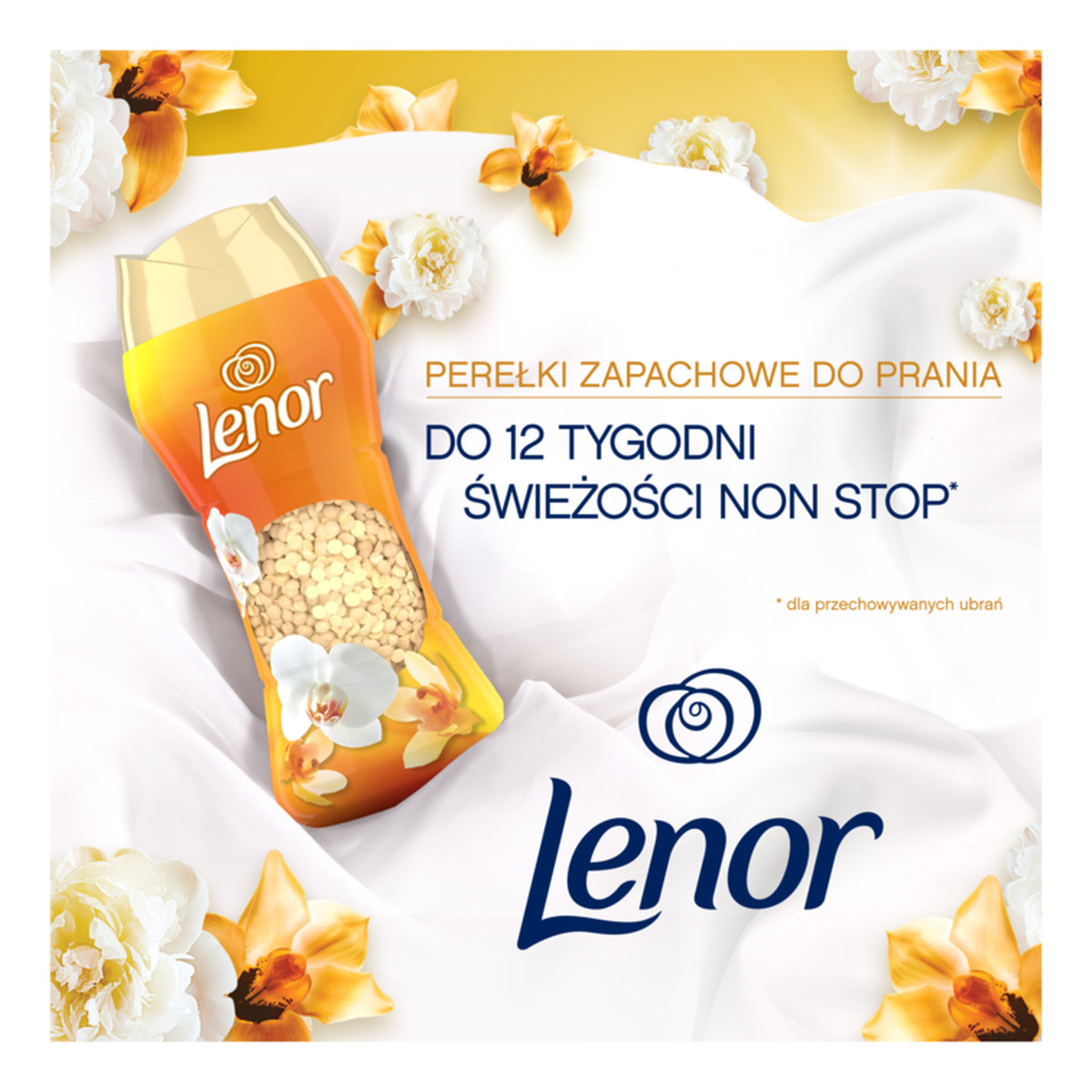 Lenor Perełki zapachowe do prania Orchid&Vanilla 195g