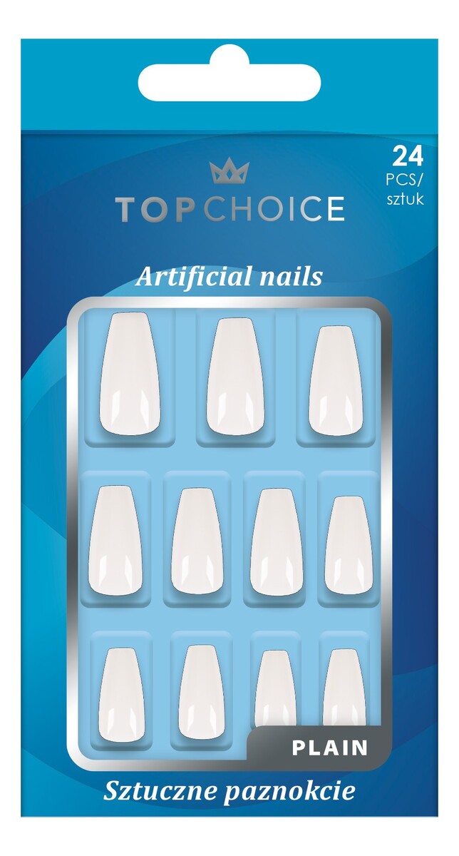 Sztuczne paznokcie Ballerina Plain