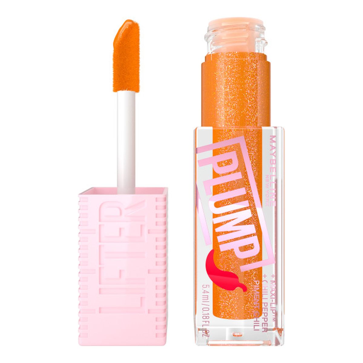 Maybelline Lifter Plump Błyszczyk powiększający usta 5.4ml