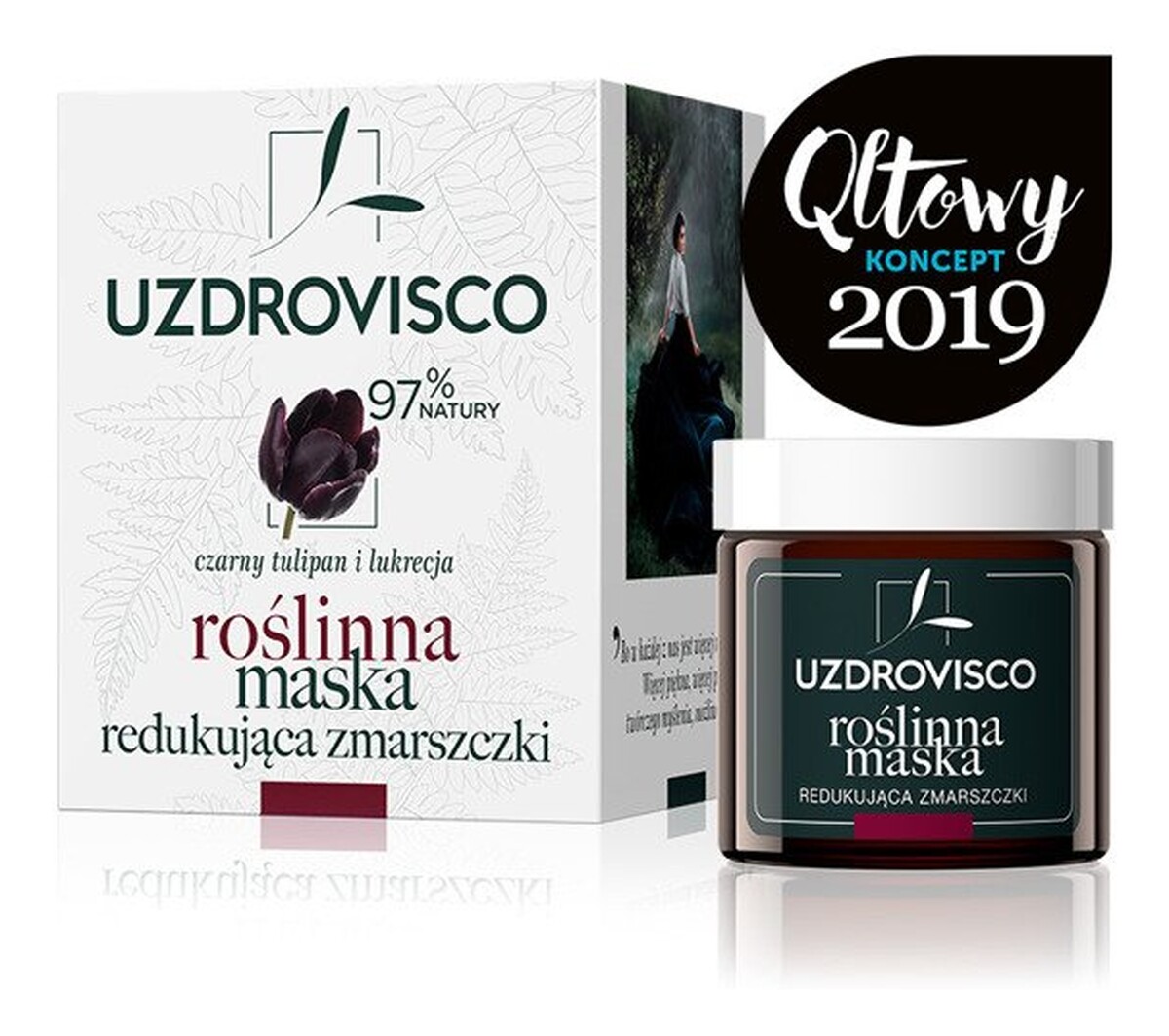 Roślinna maska redukująca zmarszczki -