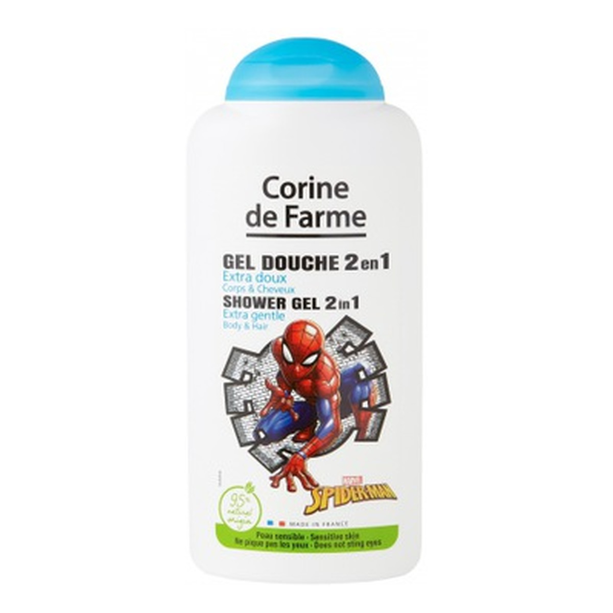 Corine De Farme Spidermen Szampon Do Włosów i Żel Pod Prysznic 2w1 250ml