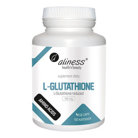 L-glutathione reduced 500mg suplement diety 100 kapsułek