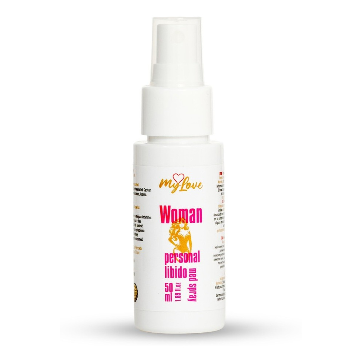 MyLove Woman Personal Libido spray na libido dla kobiet 50ml