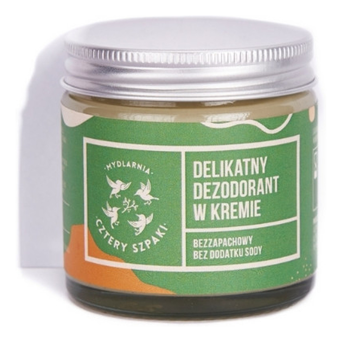 Mydlarnia Cztery Szpaki Delikatny dezodorant w kremie bezzapachowy 60ml