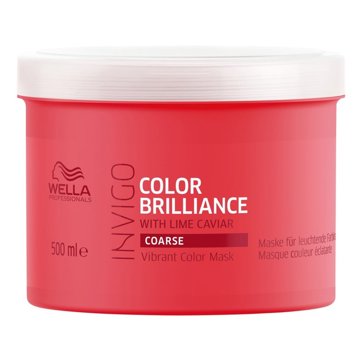Wella Professionals Invigo Color Brilliance vibrant mask coarse maska do włosów grubych uwydatniająca kolor 500ml