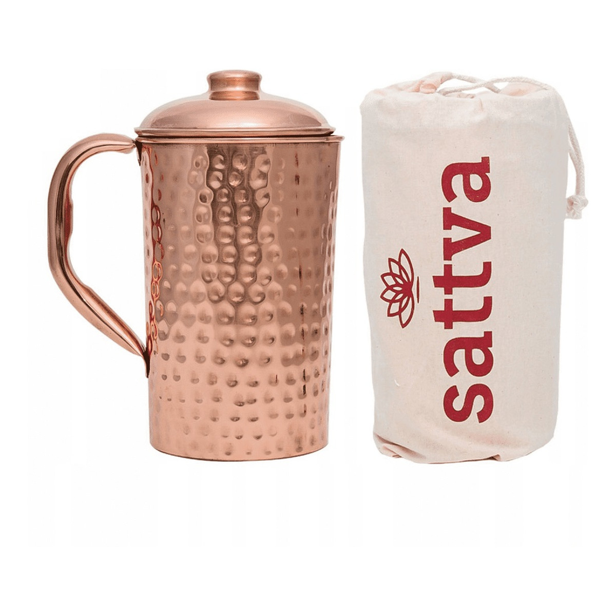 Sattva Dzbanek tłoczony miedziany 1950ml