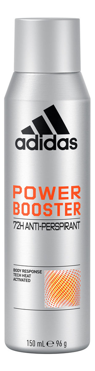 Power booster antyperspirant spray