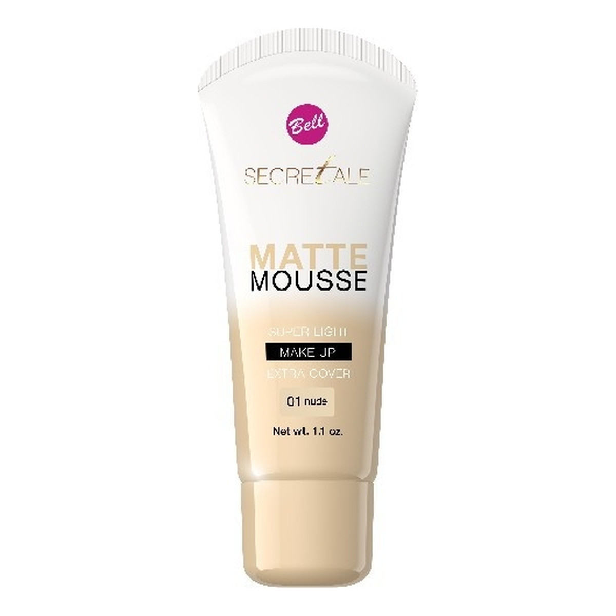 Bell Secretale Matte Mousse Podkład matująco-kryjący w musie 30g