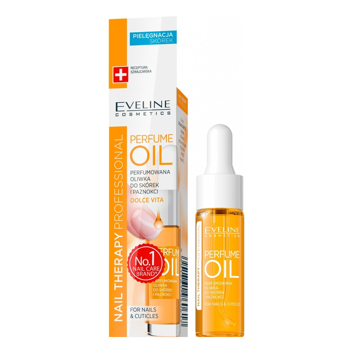 Eveline Nail Therapy Professional Perfume Oil perfumowana oliwka do skórek i paznokci 12ml