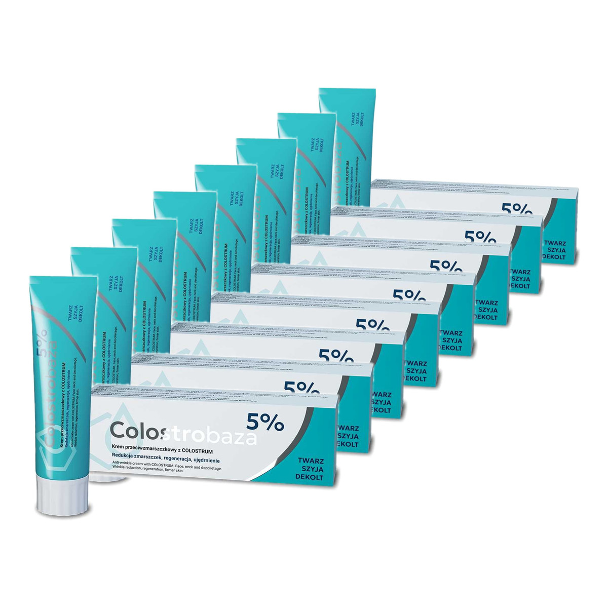 Colostrobaza 5% Krem przeciwzmarszczkowy z COLOSTRUM 8x30g