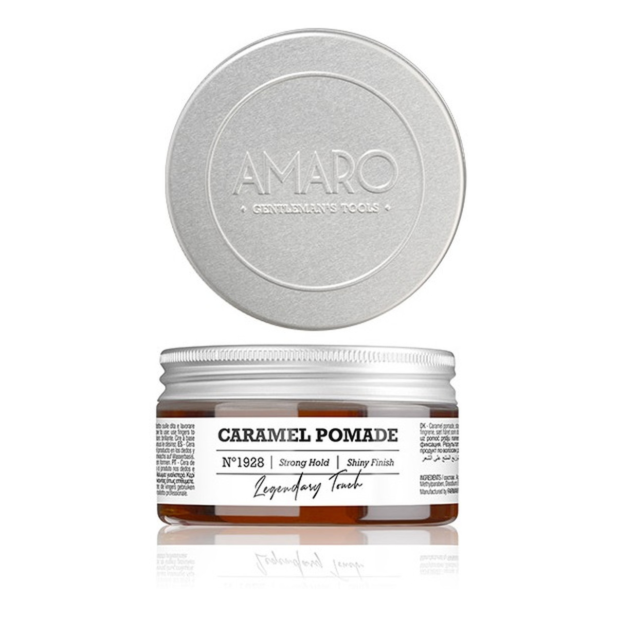 Farmavita Caramel Pomade Mocno utrwalająca pomada do włosów Strong Hold 100ml