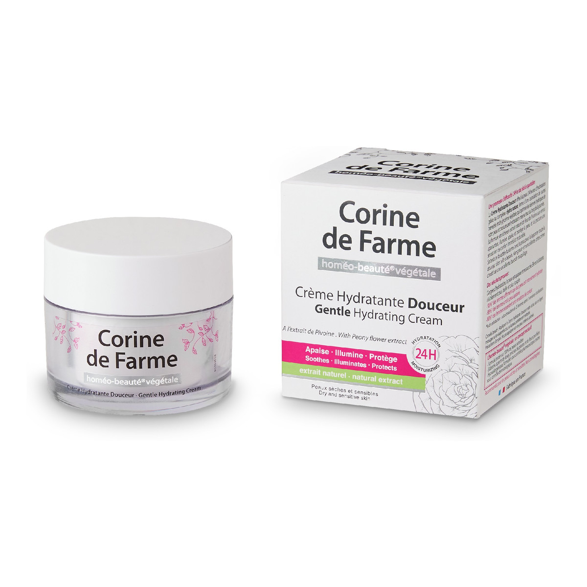 Corine De Farme HBV delikatny krem nawilżający cera sucha i wrażliwa 50ml