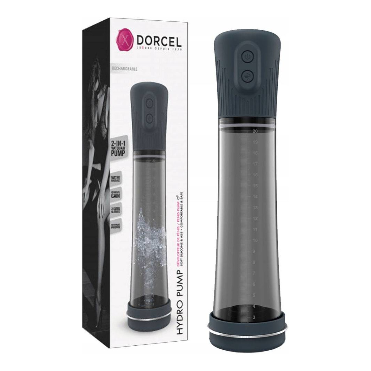 Marc Dorcel Hydro pump wodno-powietrzna pompka do penisa