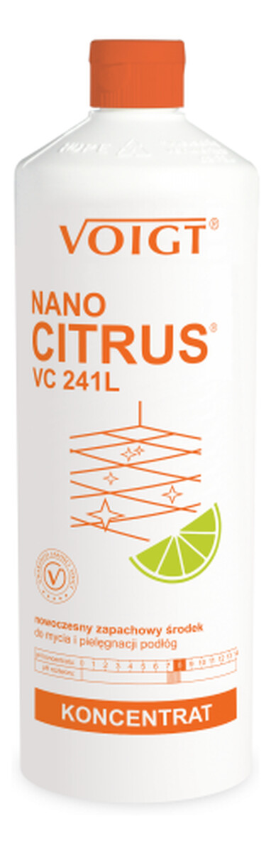 Nowoczesny zapachowy środek do mycia i pielęgnacji podłóg VC241L