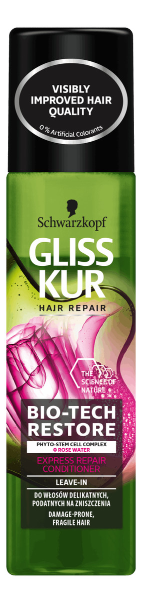 odżywka w sprayu do włosów delikatnych i podatnych na zniszczenia