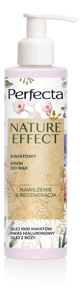 Kwiatowy Krem do rąk - Nawilżenie & Regeneracja