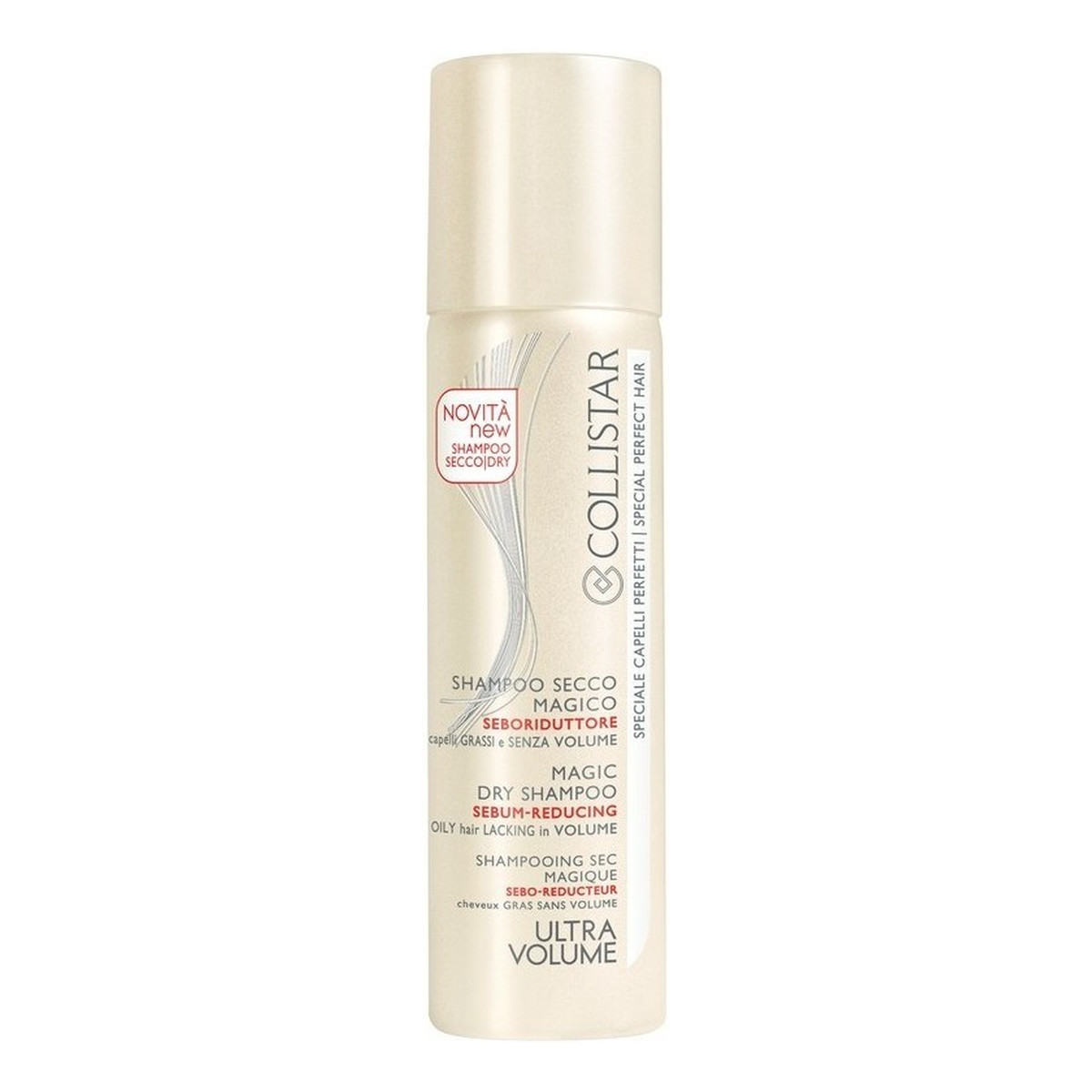 Collistar Magic Dry Shampoo Sebum-Reducing Ultra Volume suchy szampon zmniejszający sebum do włosów 150ml