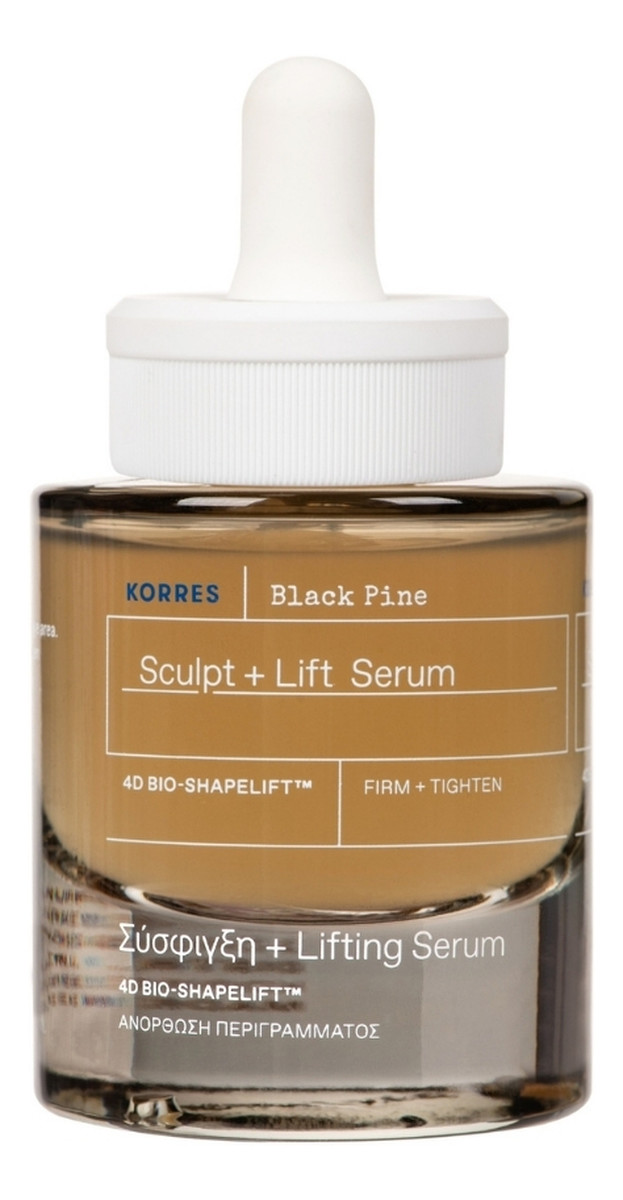 Black pine sculpt + lift serum ujędrniające serum do twarzy