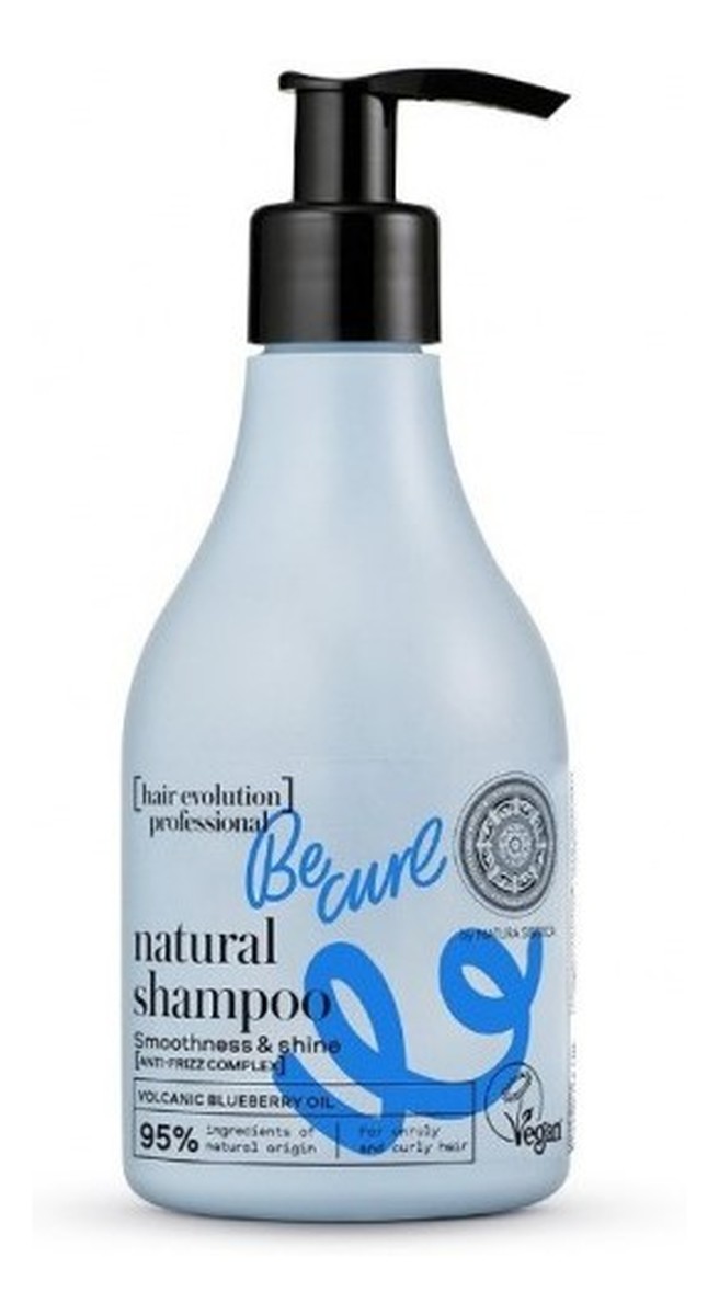 Naturalny wegański szampon do włosów kręconych Be Curl wygładzenie i blask Hair Evolution