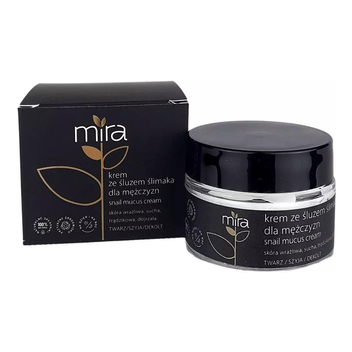 Mira Krem ze śluzem ślimaka dla mężczyzn 50g